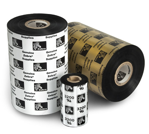 Zebra 2.25" x 244' Thermal Transfer Wax Ribbon 800132-002-EA