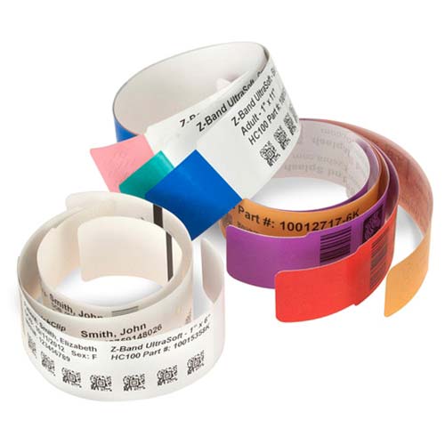 Zebra 1 x 11 DT RFID Wristbands 3014578